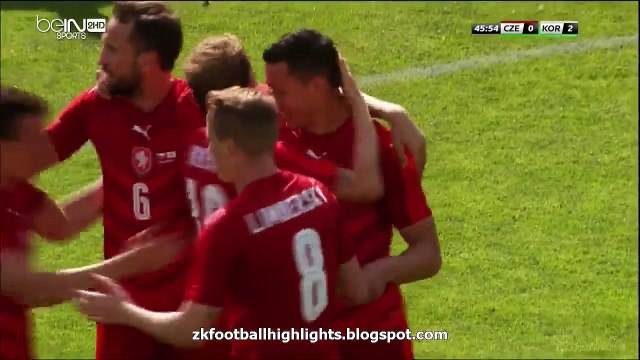 Marek Suchý 1_2 Goal HD - Czech Republic vs South Korea 05.06.2016 HD