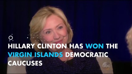 Clinton wins Virginia Islands caucuses