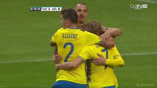 Emil Forsberg Goal HD - Sweden 1-0 Wales 05.06.2016 HD