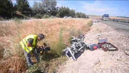 Dos muertos y medio centenar de heridos en una accidente de tráfico en Córdoba