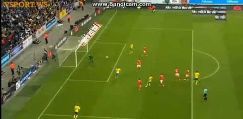 Mikael Lustig Goal HD - Sweden 2-0 Wales - 05-06-2016
