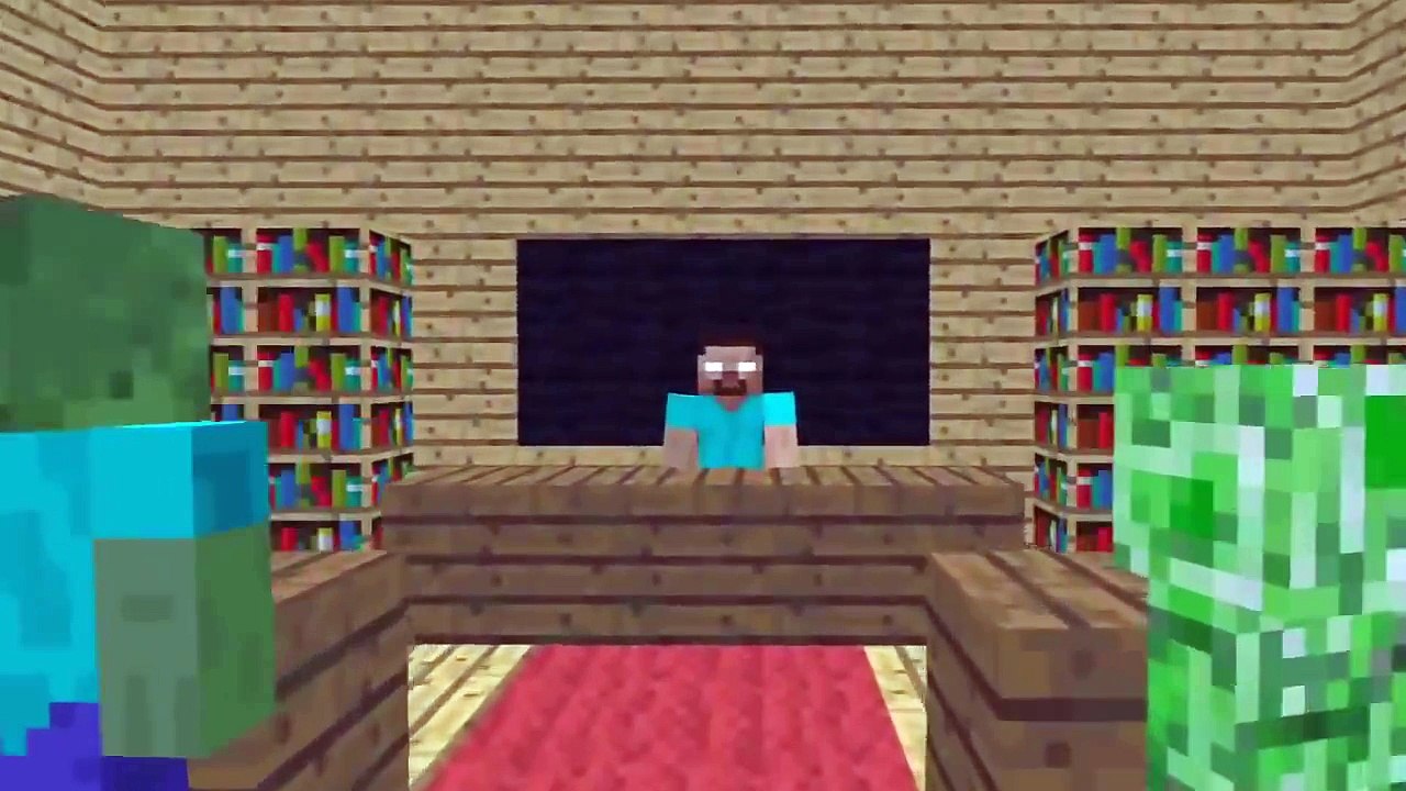 Top 5 Monster School Animations - Season 1 - Minecraft (CraftedThings)