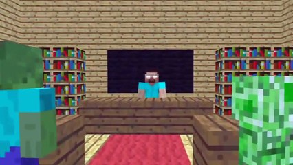Top 5 Monster School Animations - Season 1 - Minecraft (CraftedThings)