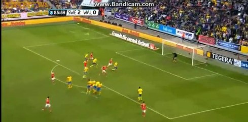 John Guidetti Goal HD - Sweden 3-0 Wales - 05-06-2016