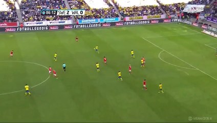 John Guidetti Goal HD - Sweden 3-0 Wales 05.06.2016