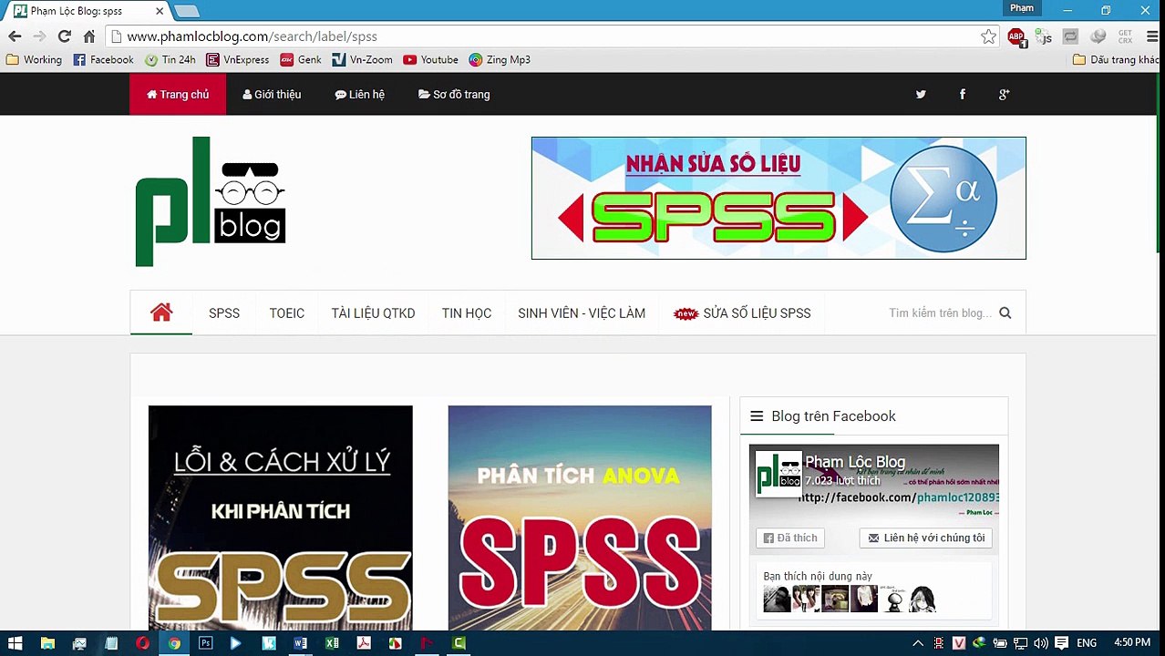 SPSS Phần 2 - Gạn lọc bảng câu hỏi, cài đặt SPSS 20, tạo biến nhập liệu trên SPSS 20 - Sưu tầm