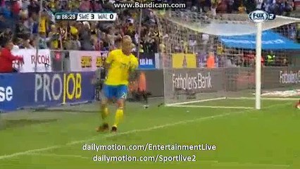 John Guidetti Goal HD Sweden 3-0 Wales