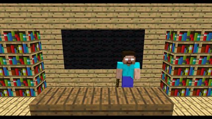 Monster School- Water Acrobatics - Minecraft Animation