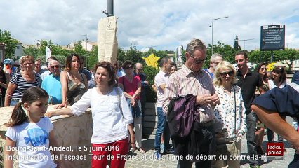 Inauguration départ contre-la-montre