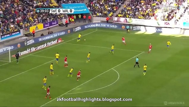 Sweden vs Wales 3-0 All Goals & Highlights HD 05.06.2016