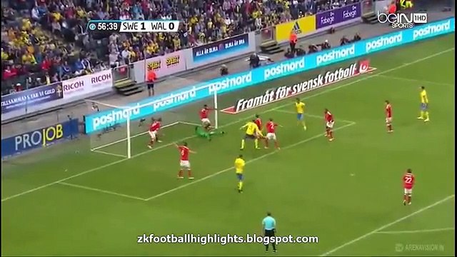 All Goals & Highlights Sweden vs Wales 3-0 05 06 2016 HD
