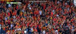 Romelu Lukaku Fantastic GOAAAL - Belgium 1-0 Norway 05-06-2016