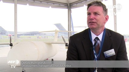 Airbus presents 3D-printed mini aircraft