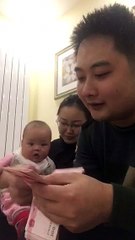 Hahah soo funny and cute baby video