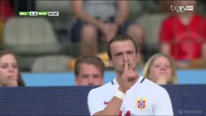 Veton Berisha Amazing Goal HD - Belgium 1-2 Norway 05.06.2016 HD