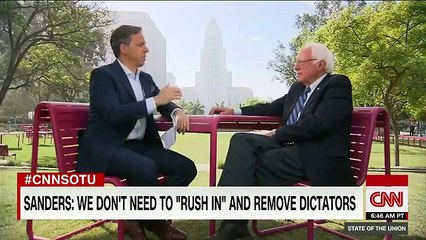 Sanders sees 'conflict' in Clinton Foundation