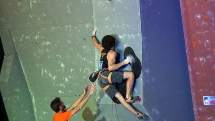 Escalade : Thomas Joannes vice-champion de France senior de difficulté