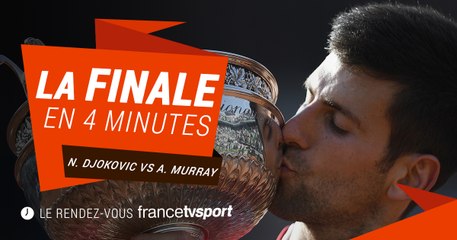 La finale Djokovic-Murray résumée en 4 minutes