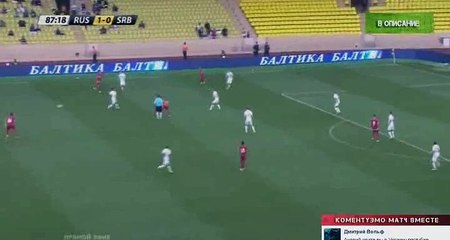 Aleksandar Mitrovic Goal HD - Serbia 1-1 Russia - 05-06-2016