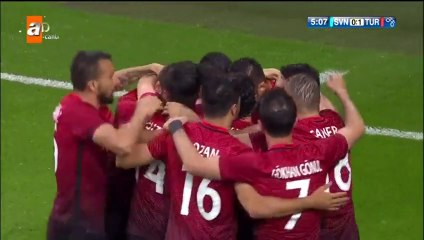 Burak Yilmaz Goal HD - Slovenia 0-1 Turkey - 05.06.2016 HD
