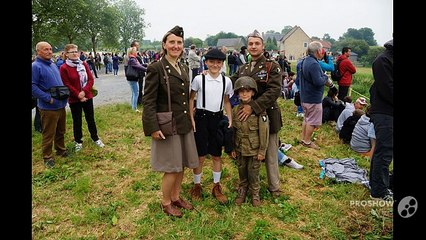 Parachutages au-dessus des marais de la Fière - Sainte Mère Eglise - 5 juin 2016