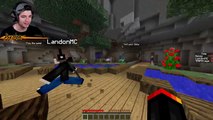 Minecraft I FOUND MY HOME!! | (Parkour Paradise: Caves) with PrestonPlayz & Landon