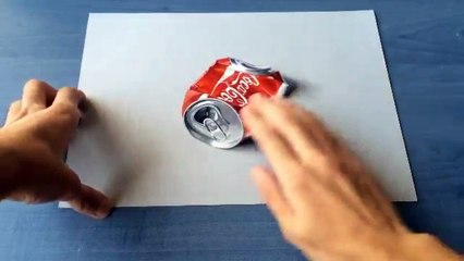 Il réalise des dessins 3D hyper-réalistes