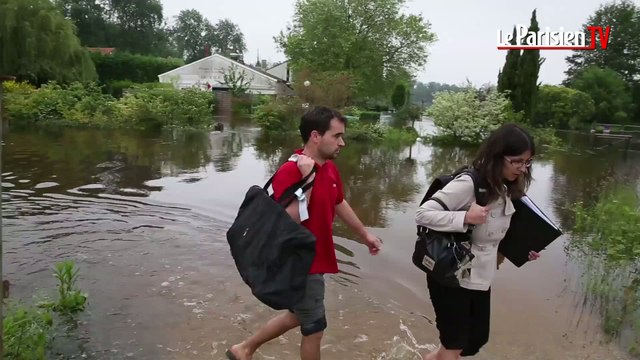 Inondations : l'eau a continué à monter dimanche en Essonne