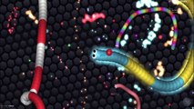 Slither.io Smallest Snake Vs Giant Snake! (Slither.io Best Moments)