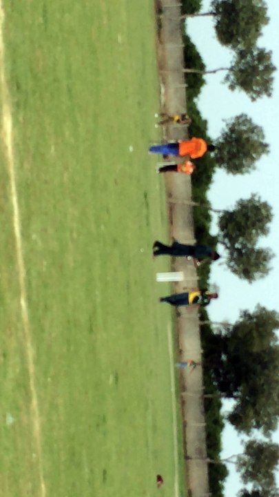 Syed Zargham Abbas batting at Sports Gala of ILM College of Bhalwal.