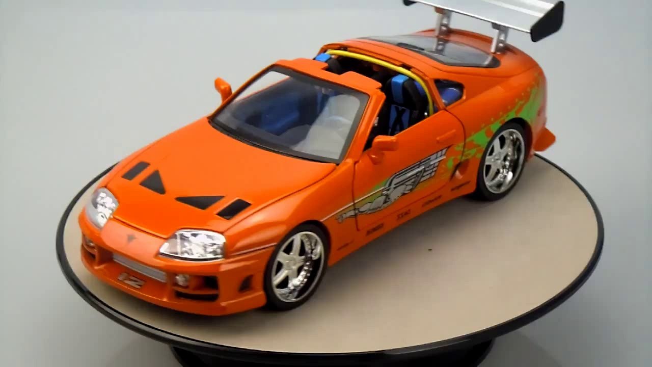 TOYOTA SUPRA BRIAN'S Fast & Furious 1 Jada 1/18