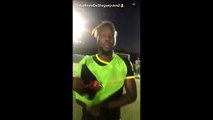 Gradur défie Serge Aurier au foot à Marrakech (avec Franck Ribery)