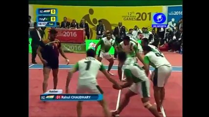 Men's Kabaddi Final League Match(India Vs Pakistan)  12th South Asian Games, 2016