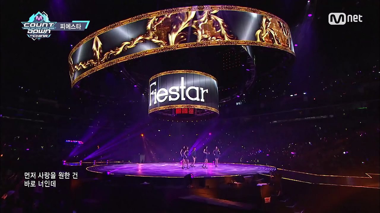 [Special M COUNTDOWN in CHINA] FIESTAR(피에스타) _ INTRO + MIRROR 160602 EP.476