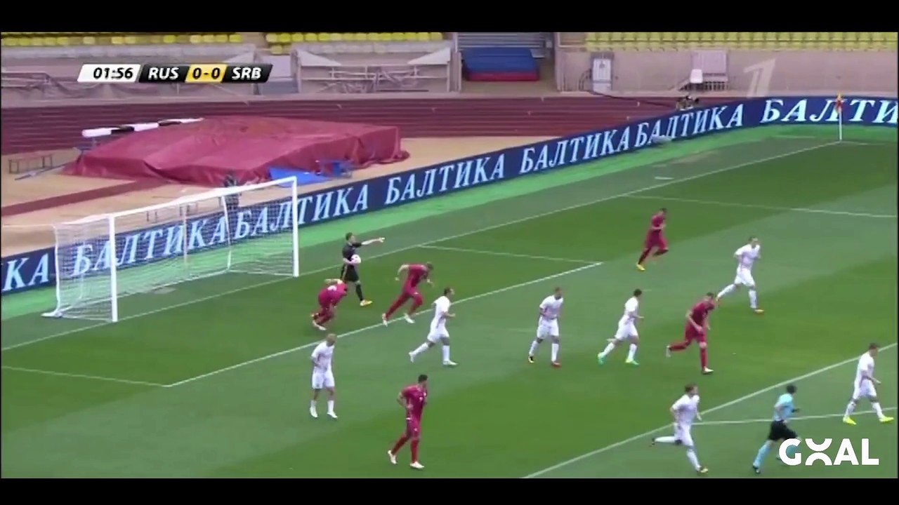 Serbia vs Russian 1-1  Review of the friendly match