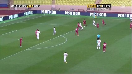 0-1 Artem Dzyuba Goal HD - Serbia 0-1 Russia 05.06.2016 HD