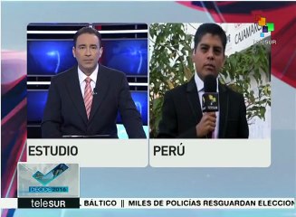 Perú: autoridad electoral indica que ballotage se realiza normalidad