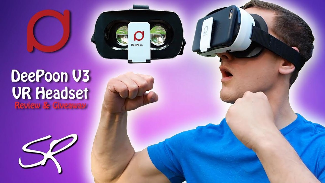 DeePoon V3 Virtual Reality Headset Review & GIVEAWAY | Enter a NEW World!