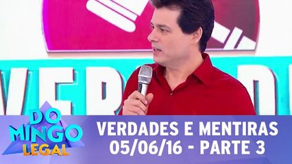 Verdades e Mentiras - Adriane Galisteu e Danilo Gentili - Parte 3