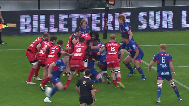 TOP 14 - Grenoble - Toulouse : 14-53 - Essai Clément POITRENAUD (TLS) - J26 - Saison 2015-2016