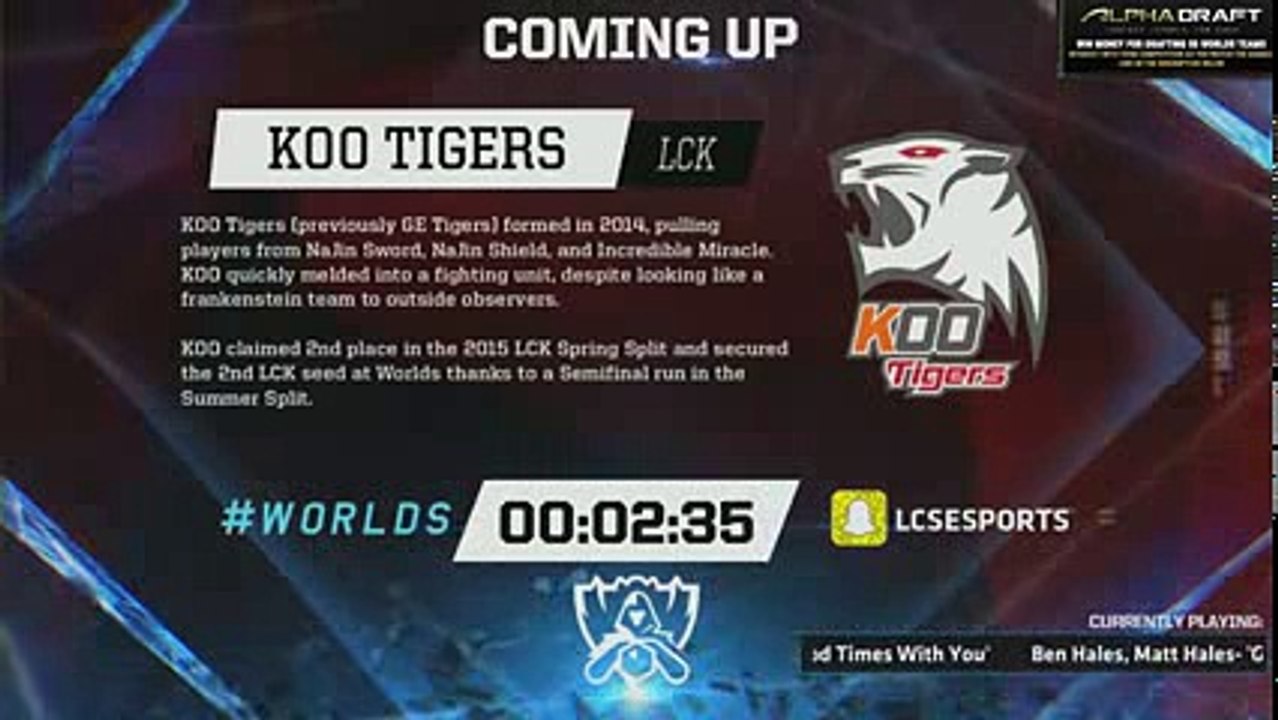 S5 Worlds 2015 Group Stage Day 1 - ALL 6 games + Opening Ceremony_909