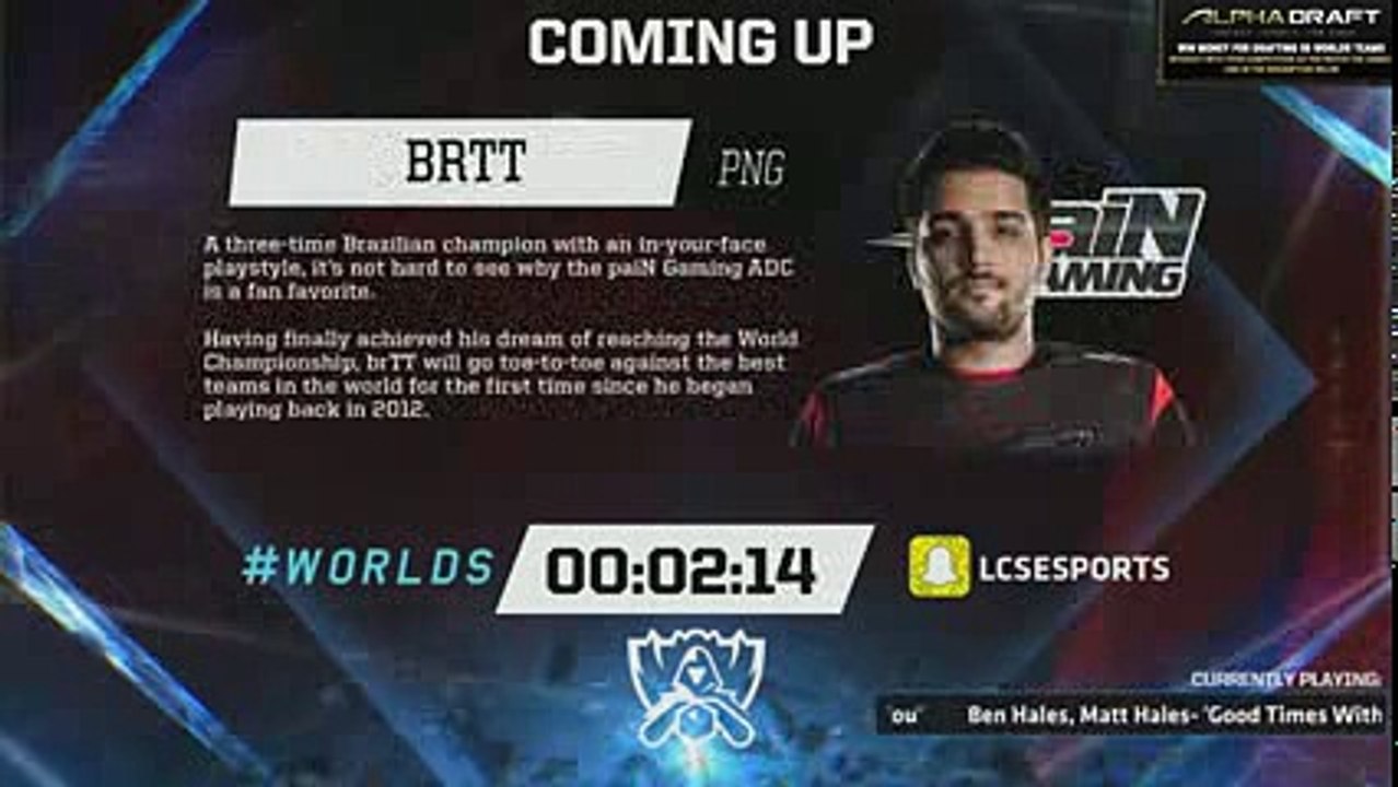 S5 Worlds 2015 Group Stage Day 1 - ALL 6 games + Opening Ceremony_910