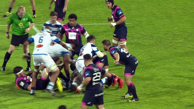 TOP 14 - Castres - Stade Français : 35-14 - Essai Sitiveni SIVIVATU (CAS) - J26 - Saison 2015-2016