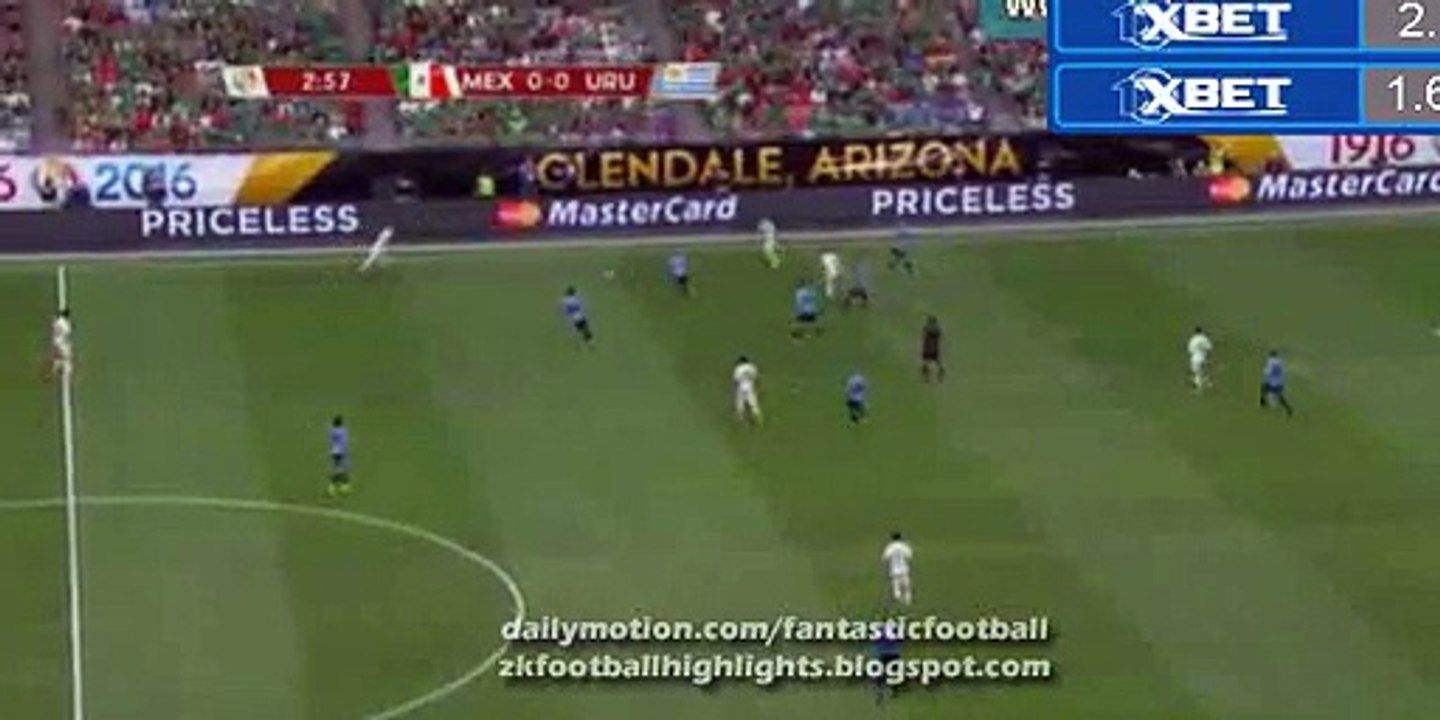 Héctor Herrera Goal - Mexico vs 1-0 Uruguay 05.06.2016