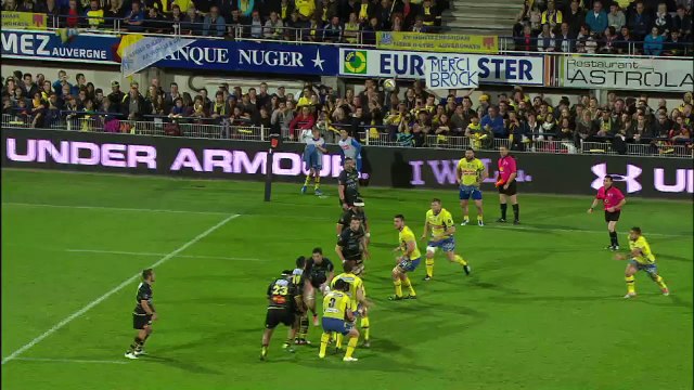 TOP 14 - Clermont - La Rochelle : 57-8 - Essai 1 Scott SPEDDING (CLE) - J26 - Saison 2015-2016
