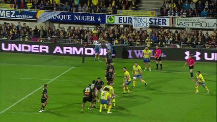 TOP 14 - Clermont - La Rochelle : 57-8 - Essai 1 Scott SPEDDING (CLE) - J26 - Saison 2015-2016