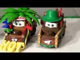 Disney Pixar Cars with Mater or Tow Mater as Materhosen from Cars 2 with Lightning McQueen, and Mate