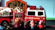Peppa Pig Goes to Radiator Springs to Drive Red The FireTruck with Lightning McQueen and Mater