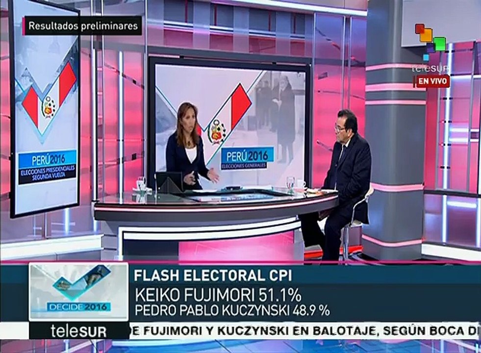 Antezana: Perú votó por PPK pues rechaza un regreso al fujimorismo