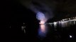 Atlantic Festival 2016 fireworks lapse show in Madeira Island, Funchal bay